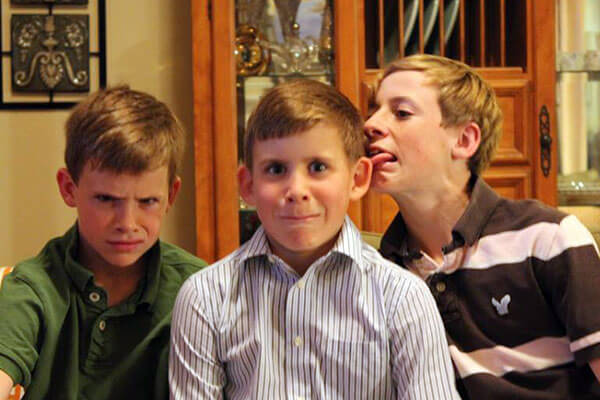 Fiocca-boys Fiocca boys goofing around