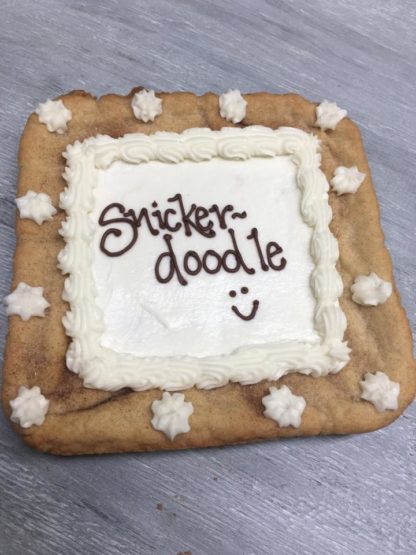 Snickerdoodle CookieText