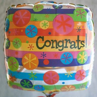 Cookie Text Congrats Balloon