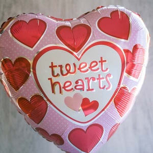 Cookie Text Tweet Hearts Balloon