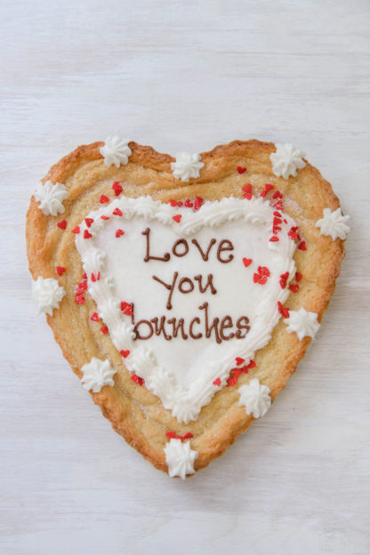Heart Shape CookieText