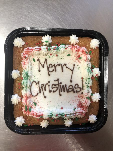 Merry Christmas CookieText