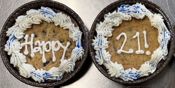 Happy 21st Birthday Cookies